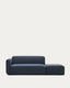 Neom 2 seater modular sofa with back module in blue, 244 cm FSC Mix Credit