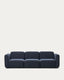 Canapé modulable Neom 3 places bleu 263 cm FSC Mix Credit