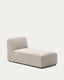 Module Neom avec méridienne beige 152 x 75 cm FSC Mix Credit