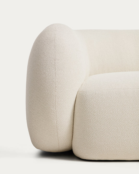 Martina ecru chenille 3-seater sofa 246 cm FSC Mix Credit