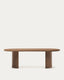 Nealy table with a walnut veneer in a dark finish, 240 x 100 cm