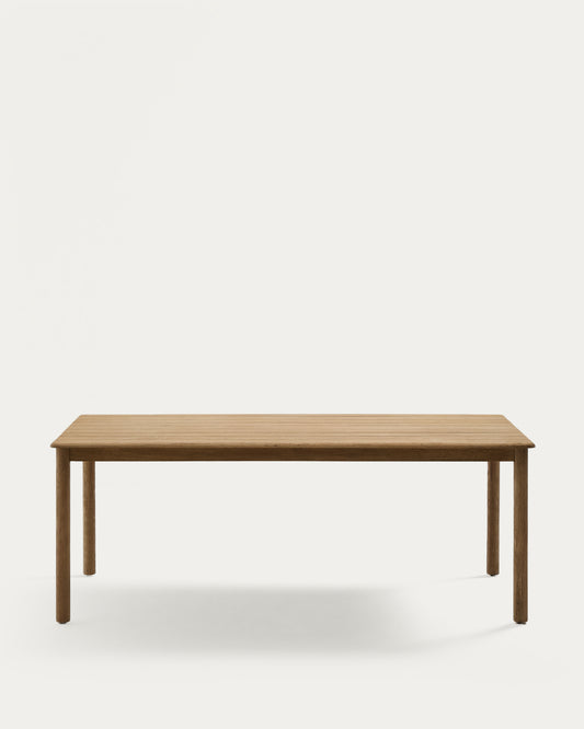 Table Sori en bois d’acacia 200 x 100 cm FSC 100 %