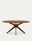 Table Naanim en placage de noyer 180 x 110 cm
