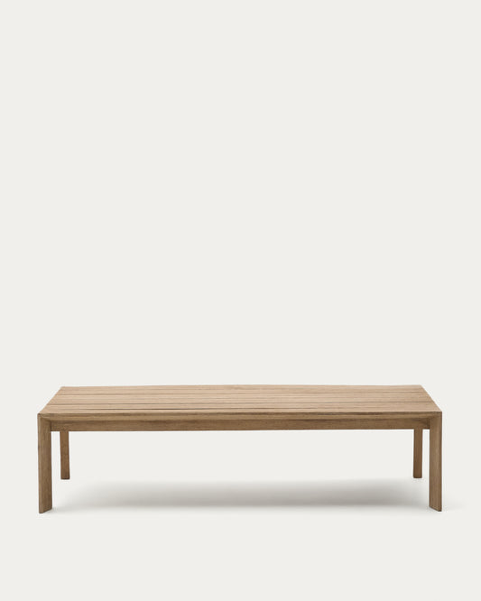 Table basse Ambra en bois d’acacia avec finition claire 82,5 x 140 cm FSC 100%