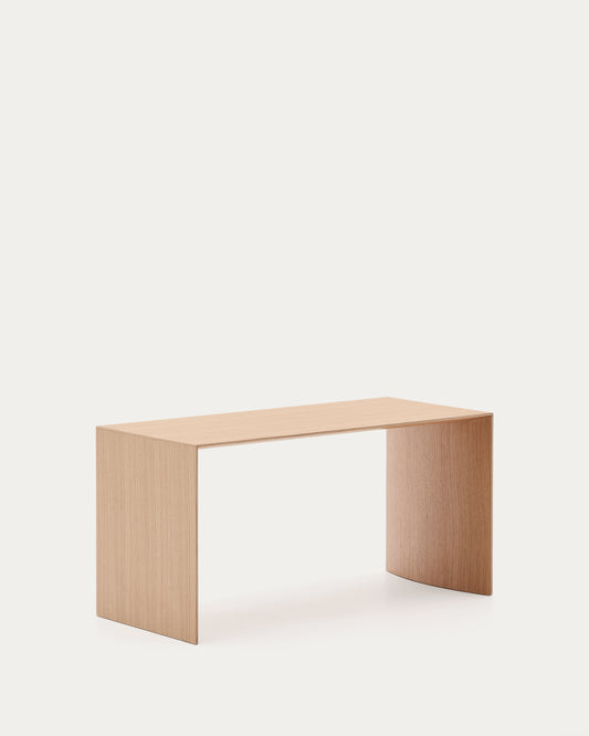 Table basse Litto en placage de chêne FSC Mix Credit 90 x 45 cm