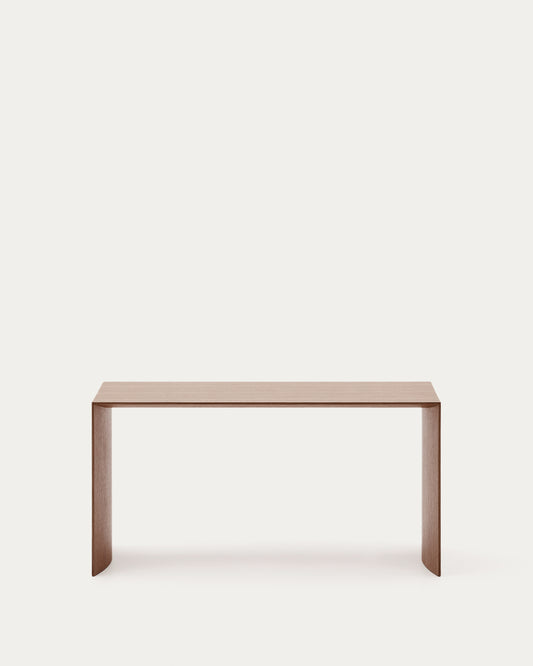 Table basse Litto en placage de noyer FSC Mix Credit 90 x 45 cm