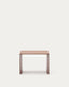 Table auxiliaire Litto en placage de noyer FSC Mix Credit 55 x 40 cm
