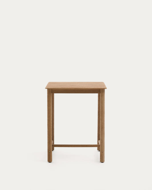 Table Sori en bois d’acacia 78 x 78 cm FSC 100 %