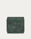 Sorein side table in green marble 50 x 50 cm