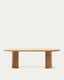 Nealy table with an oak veneer in a natural finish, 240 x 100 cm
