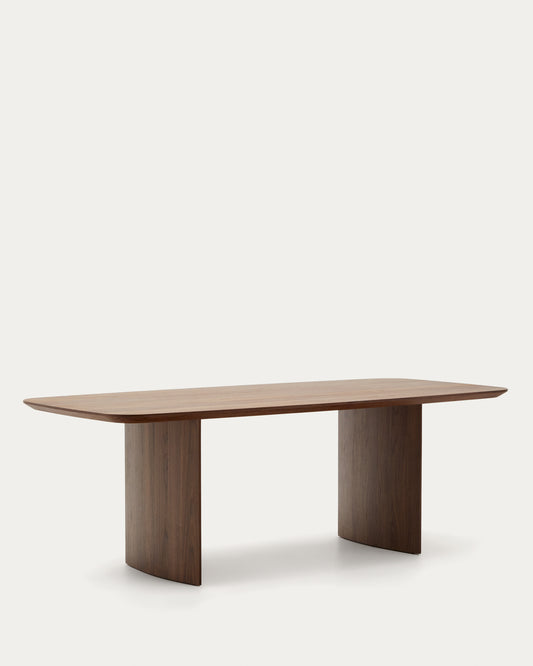 Table Litto en placage de noyer 240 x 100 cm