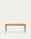 Table extensible Lenon placage et bois de chêne FSC MIX Credit natural 160(200)x90 cm