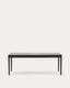 Table extensible Lenon en placage et bois de chêne noir 200(280)x90 cm, FSC Mix Credit