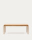 Table extensible Lenon placage et bois de chêne FSC MIX Credit natural 200(280)x90 cm