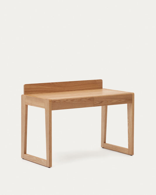 Bureau Arandu en contreplaqué et bois de frêne 120 x 60 cm