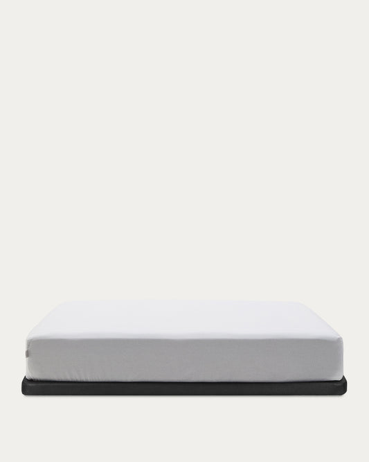 Base Under tapissée en tissu 3D pour matelas de 140 x 190 cm