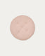 Coussin Laily en coton 100 % rose Ø30 cm