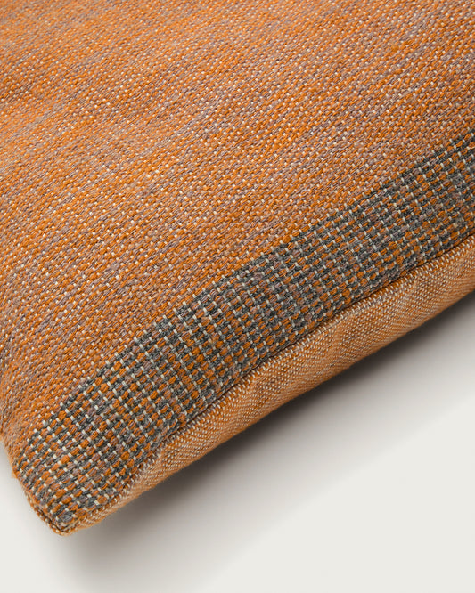 Housse de coussin Delnar 100% PET orange 40 x 60 cm