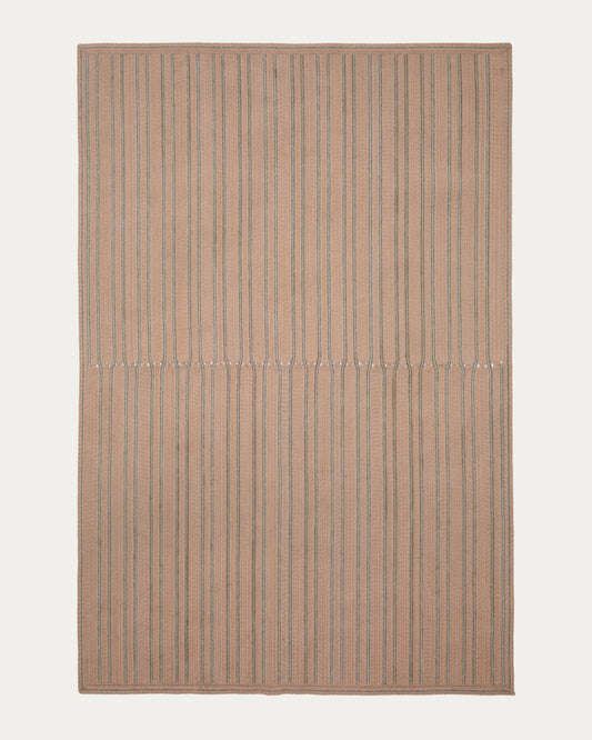 Tapis Olivan 100% PET orange clair 200 x 300 cm