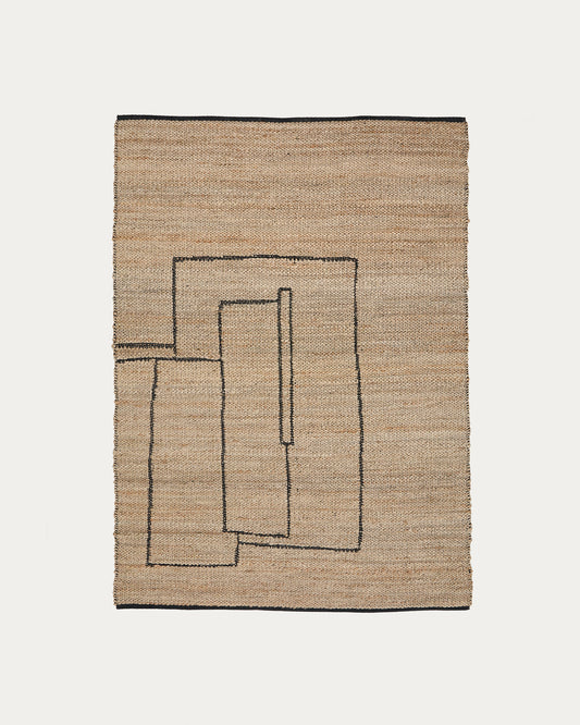 Tapis Velira en jute 160 x 230 cm