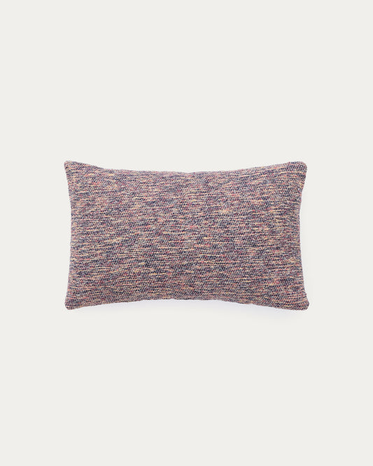 Housse de coussin Teyra en coton multicolore 30 x 50 cm