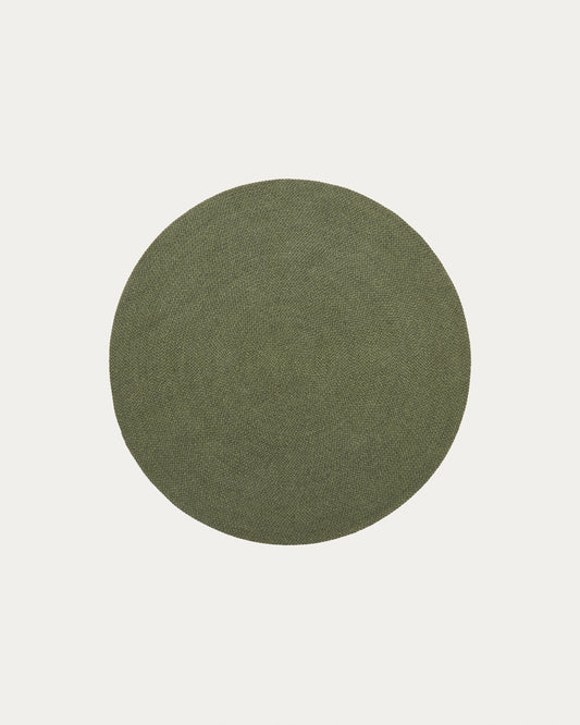 Tapis Despas en fibres synthétiques vert Ø150 cm