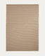 Tapis Ardelia en fibres synthétiques beige 200 x 300 cm