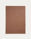 Tapis Despas en fibres synthétiques terracotta 160 x 230 cm