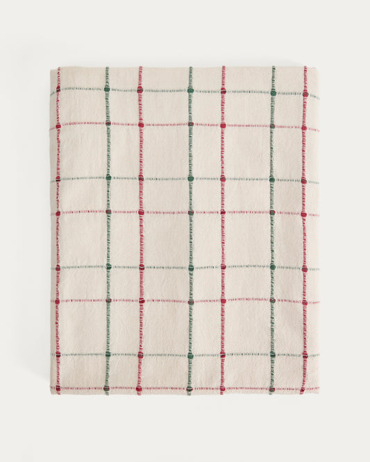 Nappe Aldelie 100 % coton jacquard multicolore 150 x 250 cm