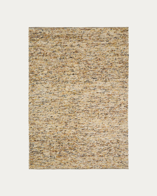Tapis Elanis en laine bouclette multicolore 160 x 230 cm