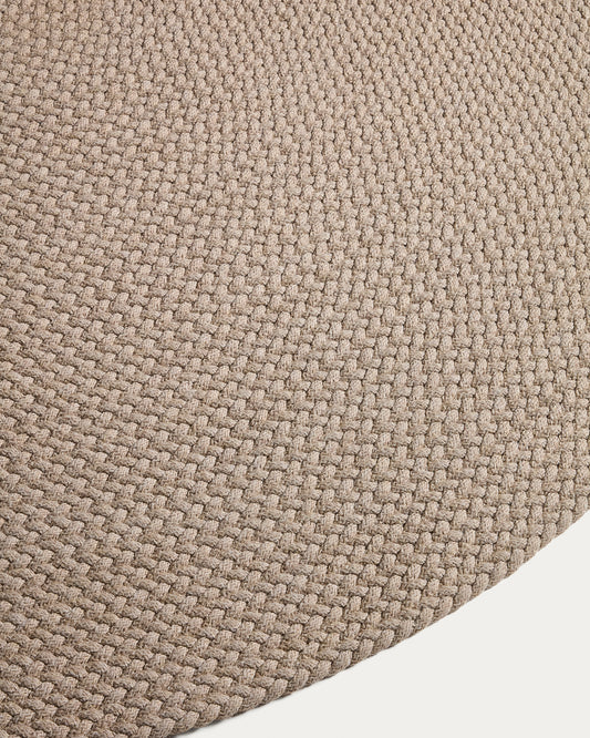 Tapis Despas en fibres synthétiques écru Ø 200 cm