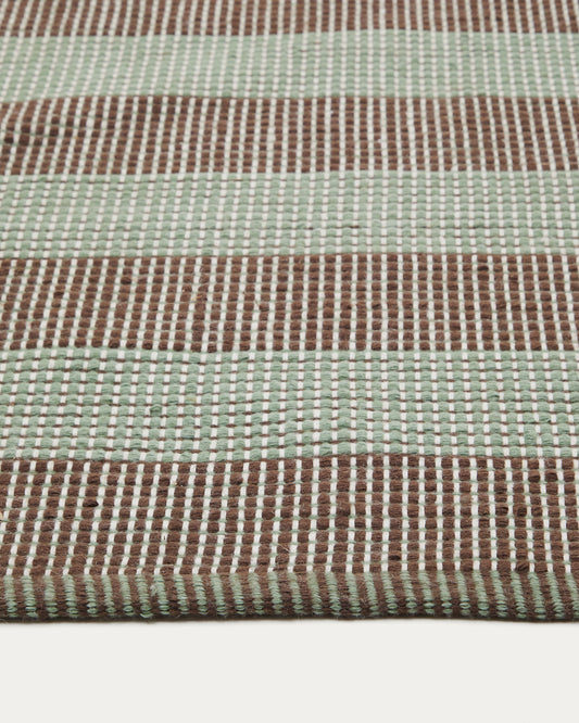 Tapis Fonol 100% PET marron 200 x 300 cm
