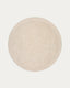 Tapis rond Marely en laine blanc Ø 200 cm
