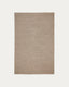 Tapis Galinda en fibres synthétiques taupe 160 x 230 cm