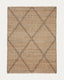 Tapis Vallalta en jute 200 x 300 cm