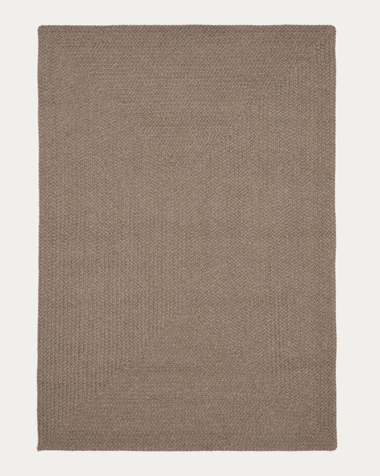 Despas beige synthetic fibre rug 300 x 400cm