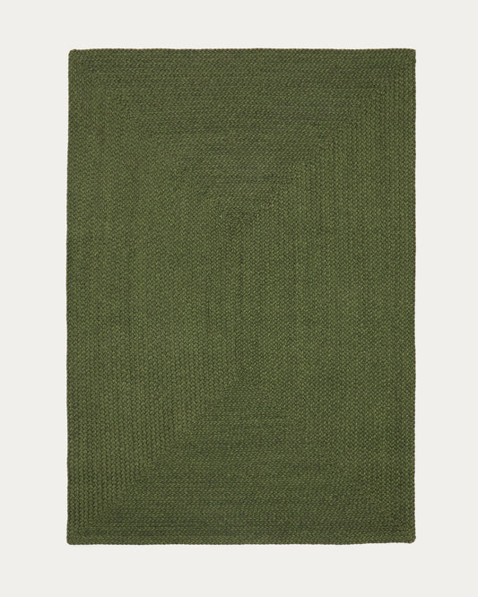 Tapis Despas en fibres synthétiques vert 200 x 300 cm