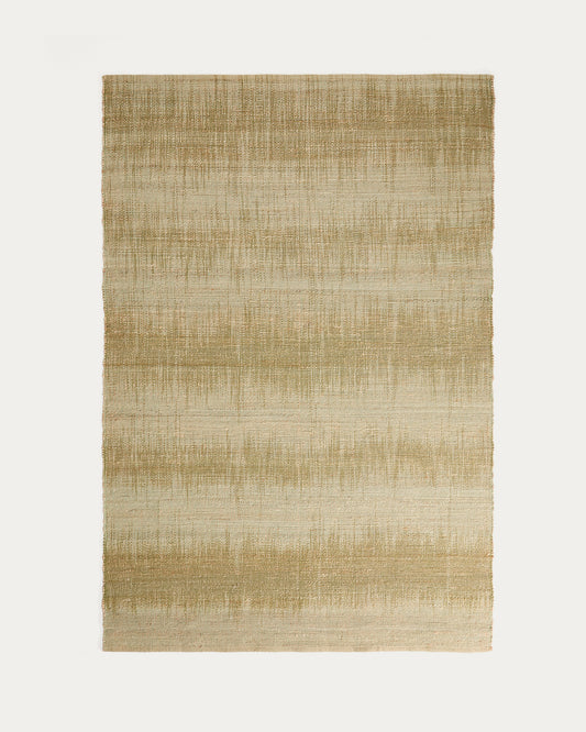 Tapis Lirmo en jute vert 160 x 230 cm
