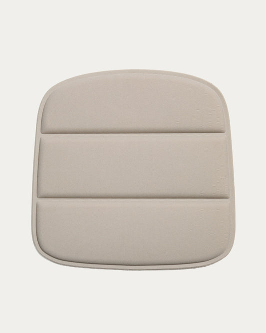 Coussin de chaise Sindera beige 45 x 43 cm