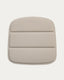 Coussin de chaise Sindera beige 45 x 43 cm