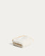 Sedora 100% cotton towel with yellow contrast detail 30 x 50cm