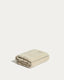 Essuie-mains Sedy 100 % coton jacquard beige 30 x 50 cm