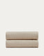 Bedar 100% cotton beige quilt for bed 150/160 cm