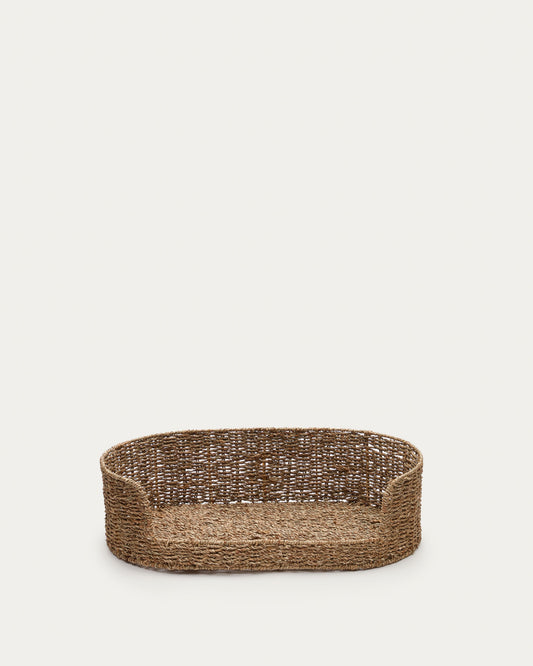 Panier pour chien ou chat Fliicker petit format en fibres naturelles Ø 60 x 35 cm